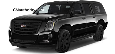 Cadillac Escalade Black Chrome Rendered | GM Authority