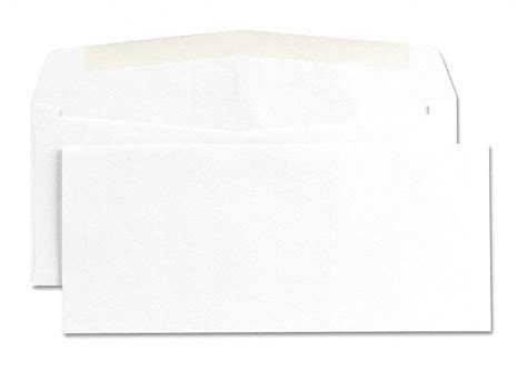 UNIVERSAL ONE Business Envelopes, Color White, Envelope Closure Gummed Flap, Envelope Size #9 ...