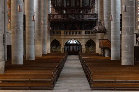 Catholic church nave stock photo. Image of candle, altar - 119861286