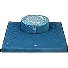 Amazon.com : Buckwheat Zafu and Zabuton Meditation Cushion Set (2pc ...