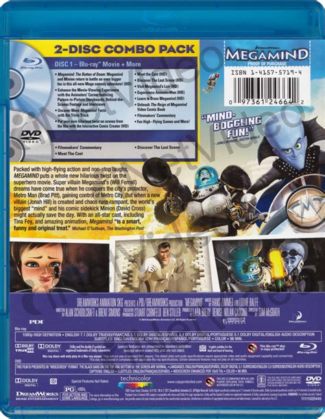 Megamind (Blu-ray + DVD) (Blu-ray) on BLU-RAY Movie