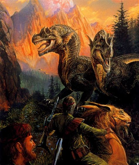 Dinosaurs in Sci-fi and fantasy art – part II | Science fiction artwork ...