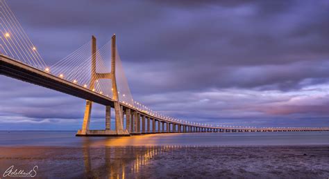 Vasco da Gama Bridge, Lisbon, Portugal