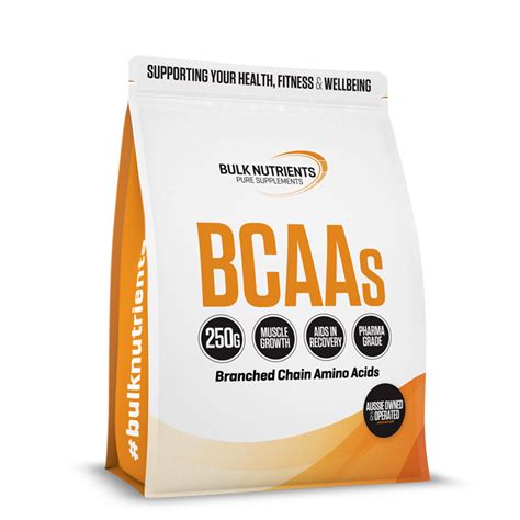 Unflavoured BCAA - Raw Amino Acid Powder | Bulk Nutrients