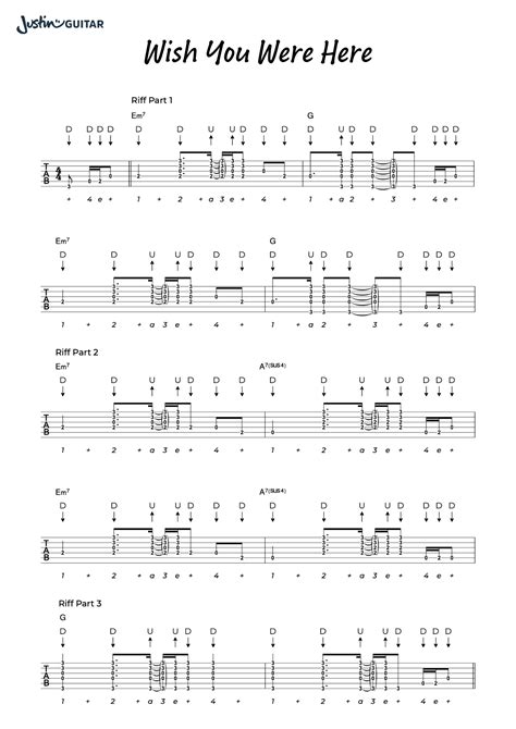 Guitar Chords Pink Floyd