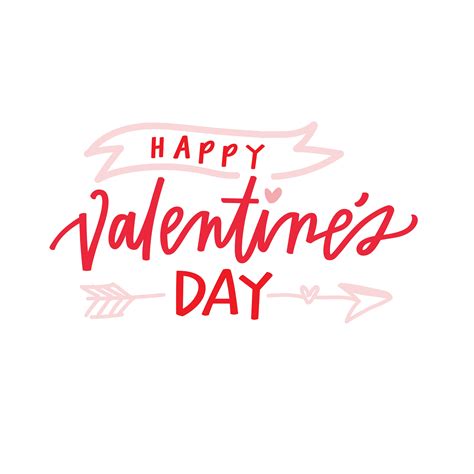 Happy Valentine's Day | Letter vector, Lettering, Stock images free