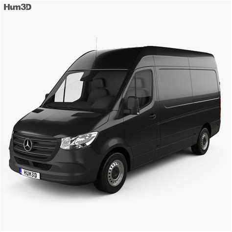 Mercedes Sprinter Van 3D Model