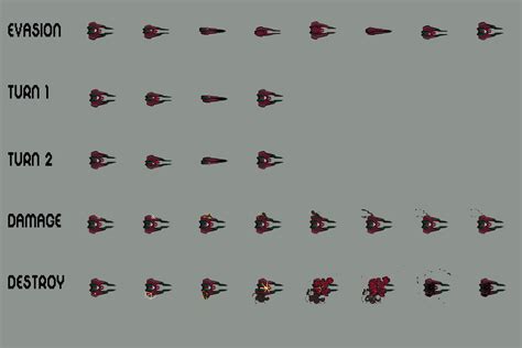 Free Spaceship Pixel Art Sprite Sheets - CraftPix.net