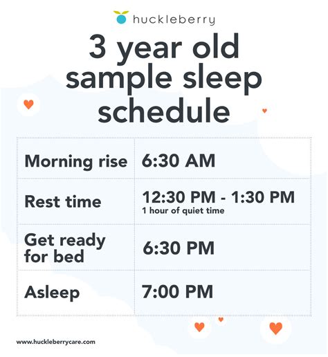 3 year old sleep schedule: bedtime and nap schedule | Huckleberry