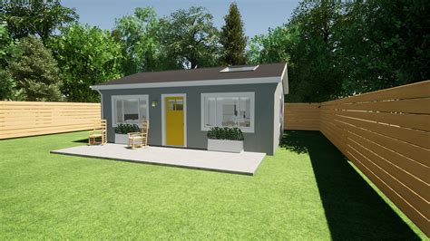 The Cozy Cottage: 500 SQ. FT., 1BR/1BA - Next Stage Design