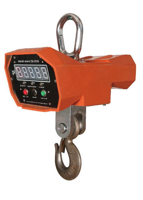 5 Ton Aluminum Crane Weighing Scale / LCD Display Digital Hanging Scales