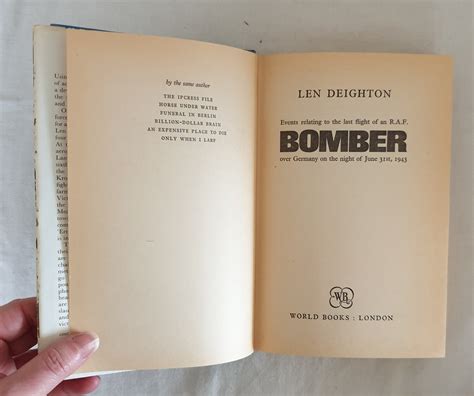 Bomber by Len Deighton – Morgan's Rare Books