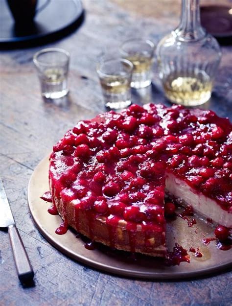 Fruit Recipes | Jamie Oliver | Recipe | Cranberry cheesecake, Christmas ...