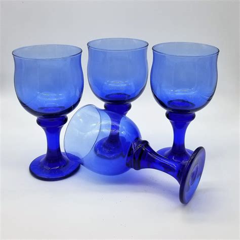 Libbey Cobalt Blue Glassware Set - Glass Designs