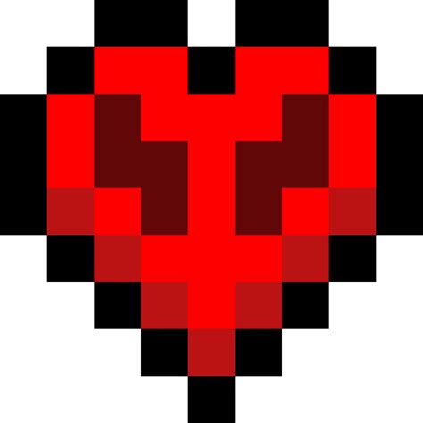 Pixilart - Minecraft Hardcore Heart by DdtHkyavAQGyPfO