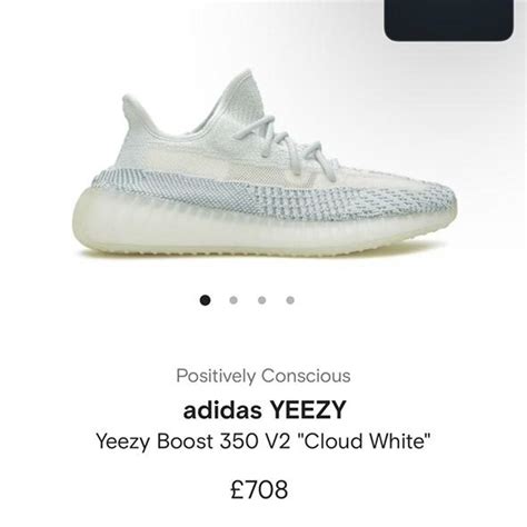 Yeezy 350 cloud white ! Used open to swaps and offers - Depop