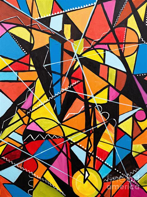 Geometric 2 Painting by Art by Danielle - Fine Art America