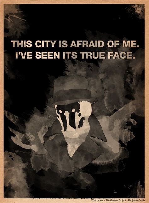 Rorschach from Watchmen Art Print by The Quotes Project | Rorschach ...