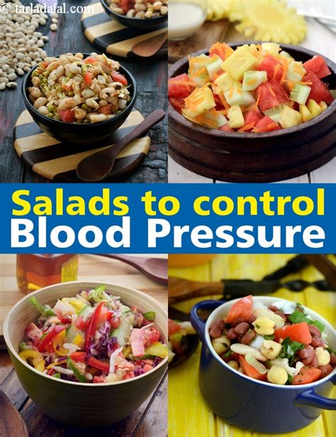 low sodium salad recipes to control blood pressure | healthy Indian ...