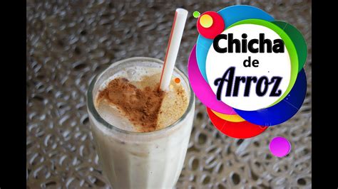 Chicha de arroz| venezolana| Bebida Deliciosa - YouTube