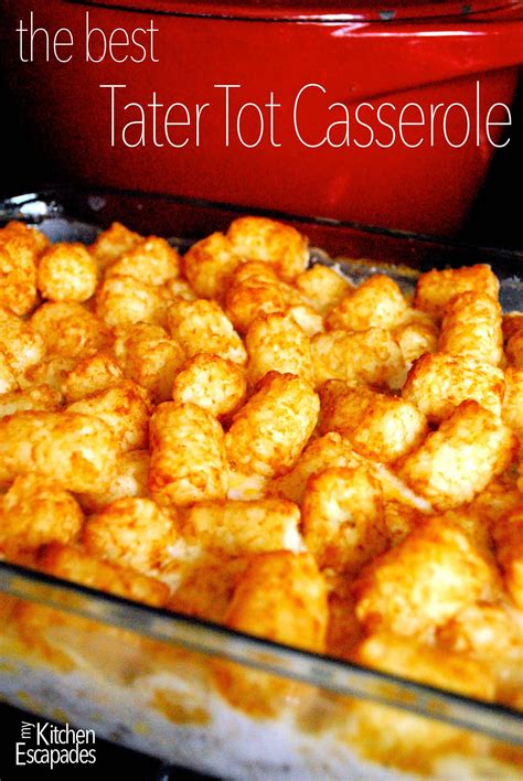 Cheesy Tater Tot Casserole (Video Recipe) | Recipe | Hotdish recipes ...