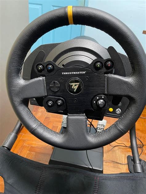 Thrustmaster TX Racing Wheel Leather Edition, Video Gaming, Video Game ...