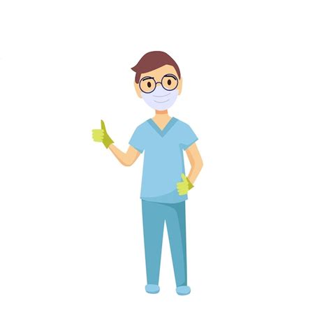 Premium Vector | Medical worker vector cartoon the concept of saving people