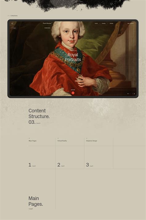 Prado Museum Website with Virtual Reality Experience :: Behance