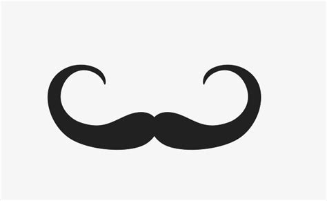 Cartoon Beard PNG Picture, Vector Black Cartoon Beard, Vector Beard, Black Mustache, Cartoon PNG ...