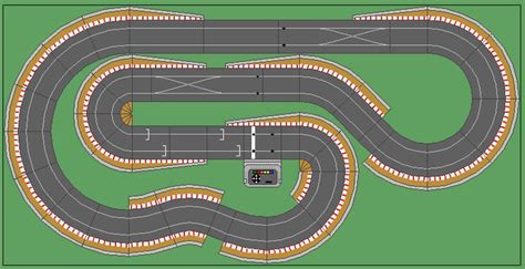 New Digital 8x4 Track Designs - Tracks & Scenery - SlotForum | Slot car tracks, Slot racing ...