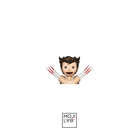 MOJILAB — “Wolverine” emoji by mojilab.com