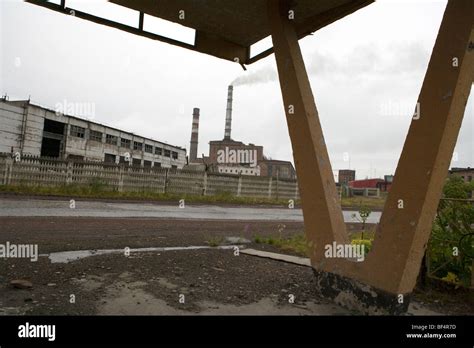 factory coal mine vorkuta russian arctic Stock Photo - Alamy