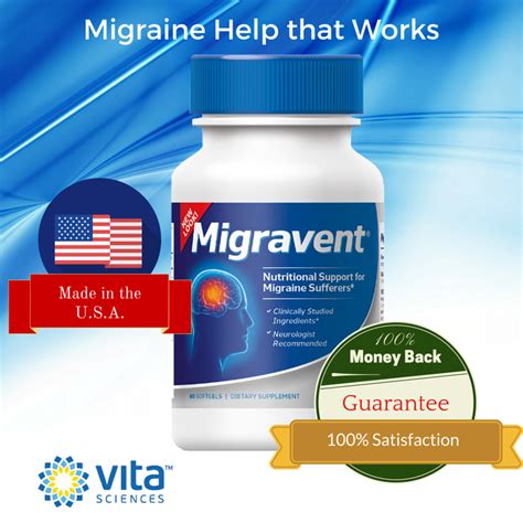 Mua Migraine Relief Clinics Recommend Migravent as #1 Supplement to Support Optimal Cranial ...
