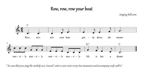 Row, Row, Row your Boat | Free Karaoke Nursery Rhymes