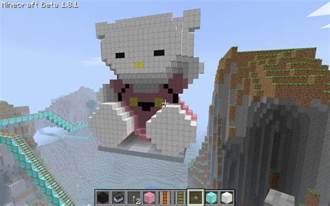 Minecraft Hello Kitty by yv0nnchen on DeviantArt