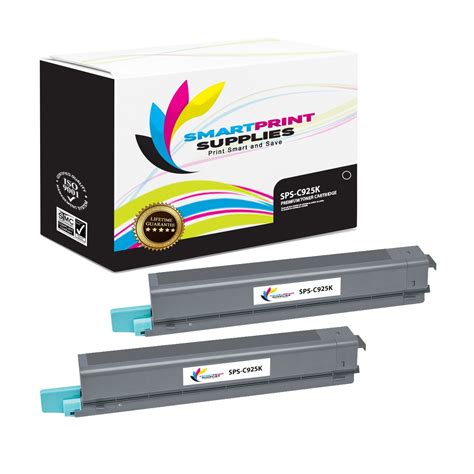 2 Pack Lexmark C925 Replacement Black Toner Cartridge by Smart Print ...