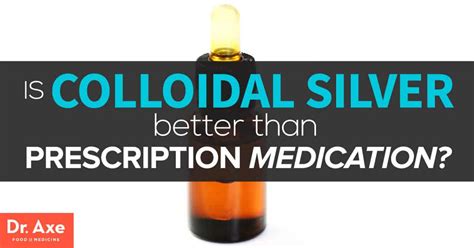 8 Proven Colloidal Silver Benefits and Uses - Dr. Axe