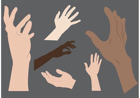 Hand Reaching Vectors - Download Free Vector Art, Stock Graphics & Images