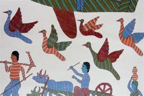 Symbolism of Gond Art of India is Revealed by Tribal Artist