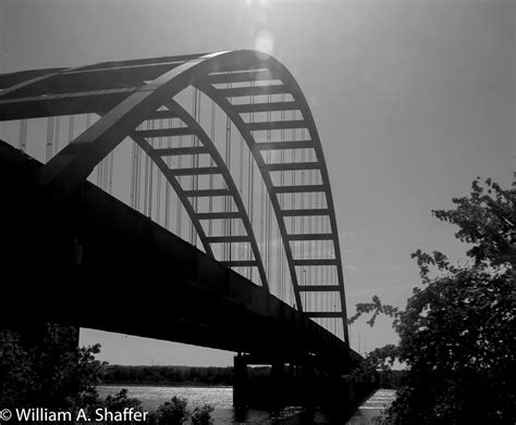 Industrial History: I-255+US-50 Jefferson Barracks Bridge over Mississippi River near St. Louis