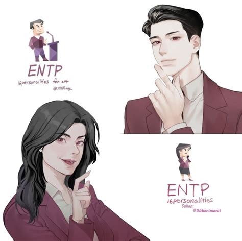 ENTP Fanart | Mbti, Personalidades, Personagens de anime