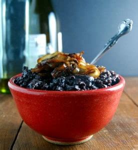 Black Rice Risotto - Holy Cow! Vegan Recipes