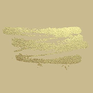 Illustration Of Abstract Gold Glittering Textured Art With Vector Gold Paint Stroke Vector ...