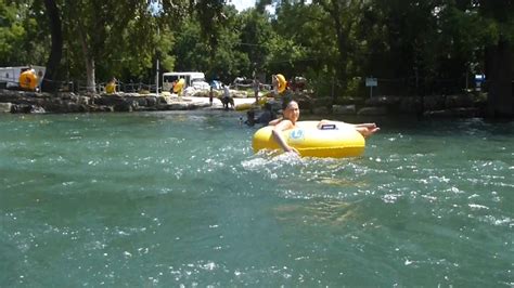 Tubing on the San Marcos River - YouTube