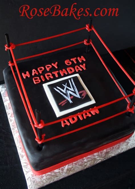 90 Best WWE Cake Ideas (2023) Wrestling Birthday Supplies Birthday ...