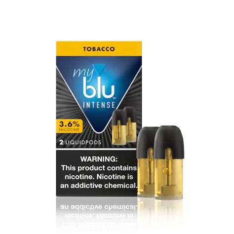 MyBlu Intense Tobacco Liquidpods - Blu I Vape Pods for Less I Breazy