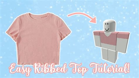 ROBLOX Designing | Easy Ribbed Shirt Shading Tutorial! - YouTube