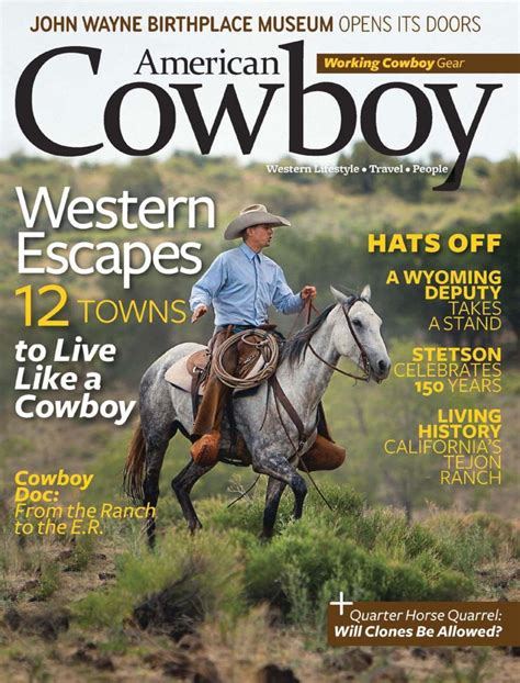 American Cowboy-June-July 2015 Magazine - Get your Digital Subscription