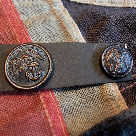 Purchase USMC Bronze Finish Button x4 Scovill MFG Co Waterbury WW1 Era ...