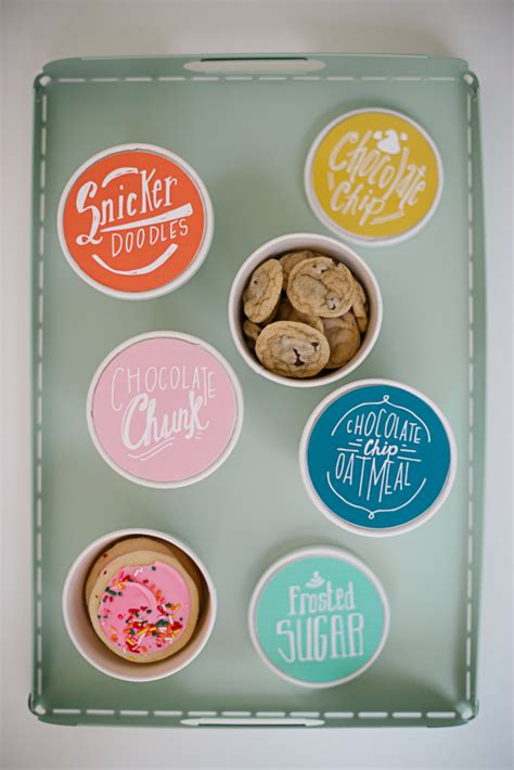 Printable Cookie Packaging Labels | Julep